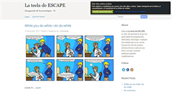 Desktop Screenshot of latecladeescape.com